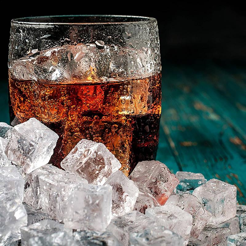 50PCS 3D Acrylic Fake Ice Cube - Ice Mold Sphere incelemesi ve fiyatı