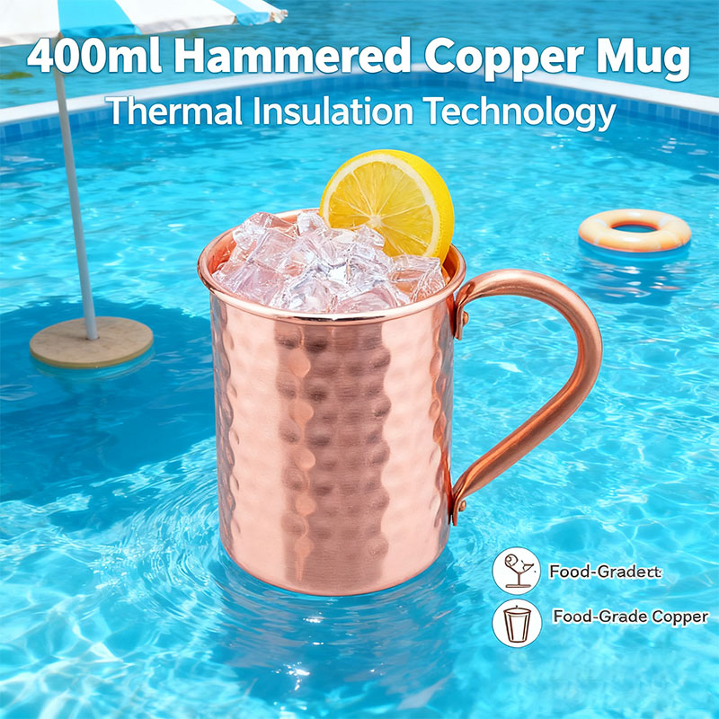 New 100% Copper Cups Pure Soli - Mule Copper Mug incelemesi ve fiyatı