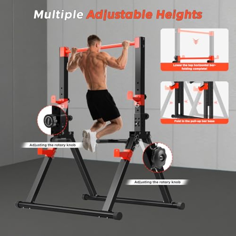 Home gym foldable power tower  - Home Bar And Gym incelemesi ve fiyatı