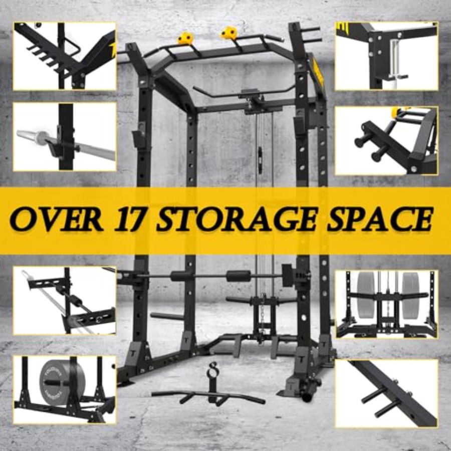 2024 Upgraded T2 Power Cage Mu - Home Bar And Gym incelemesi ve fiyatı