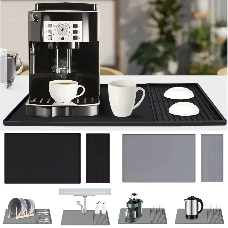 2-in-1 Silicone Coffee Bar Mat - Home Bar And Counter incelemesi ve fiyatı