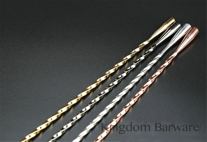 50cm Cocktail Bar Spoon 304 St - Bar Spoon Twisted incelemesi ve fiyatı