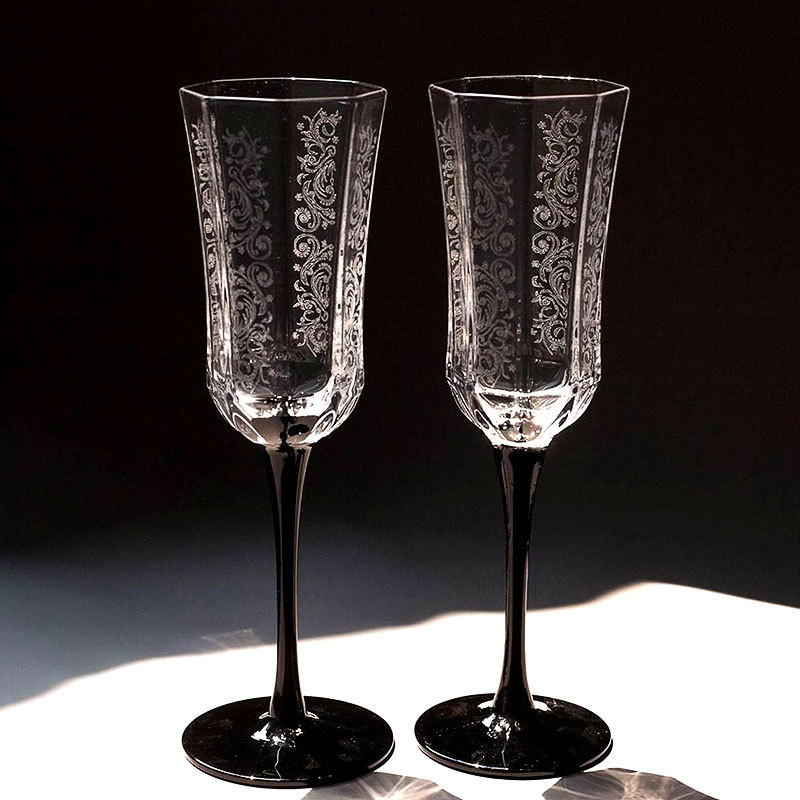French Vintage Champagne Glass - Old Fashioned Glass incelemesi ve fiyatı