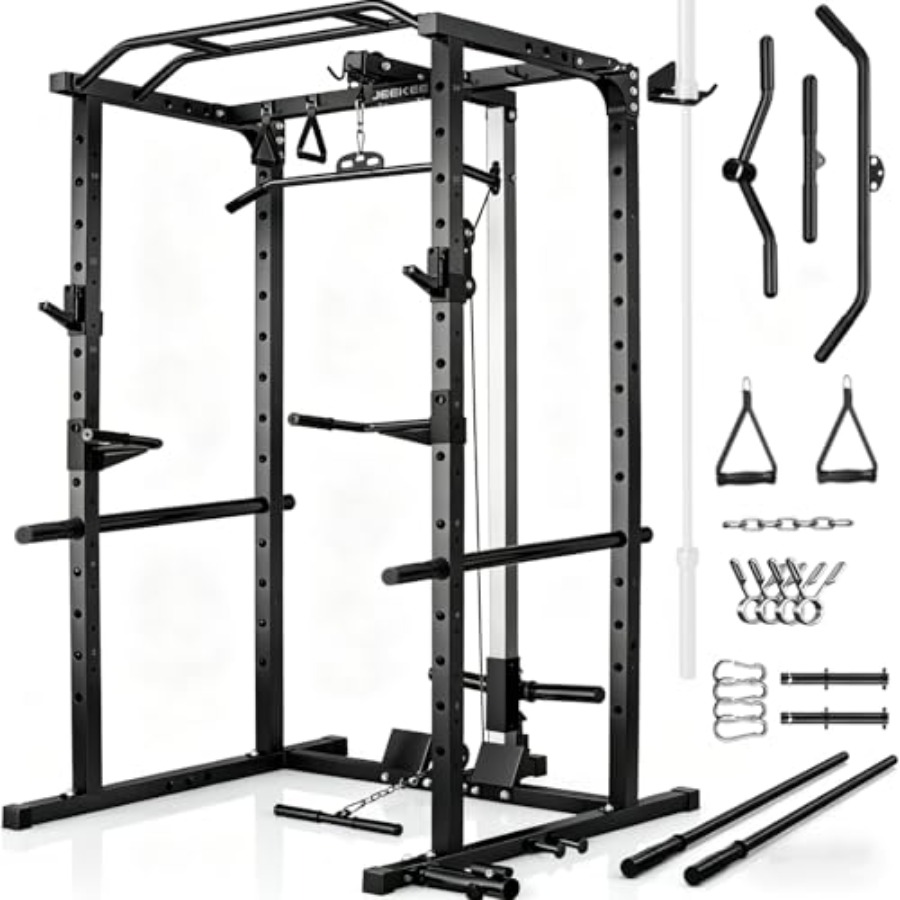 Home gym power rack with LAT p - Home Bar And Gym incelemesi ve fiyatı