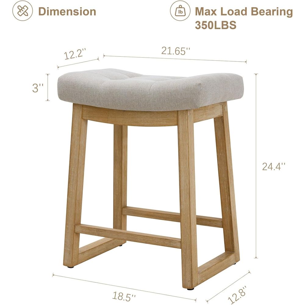 Set of 3, 24 Upholstered Count - Home Bar And Counter incelemesi ve fiyatı