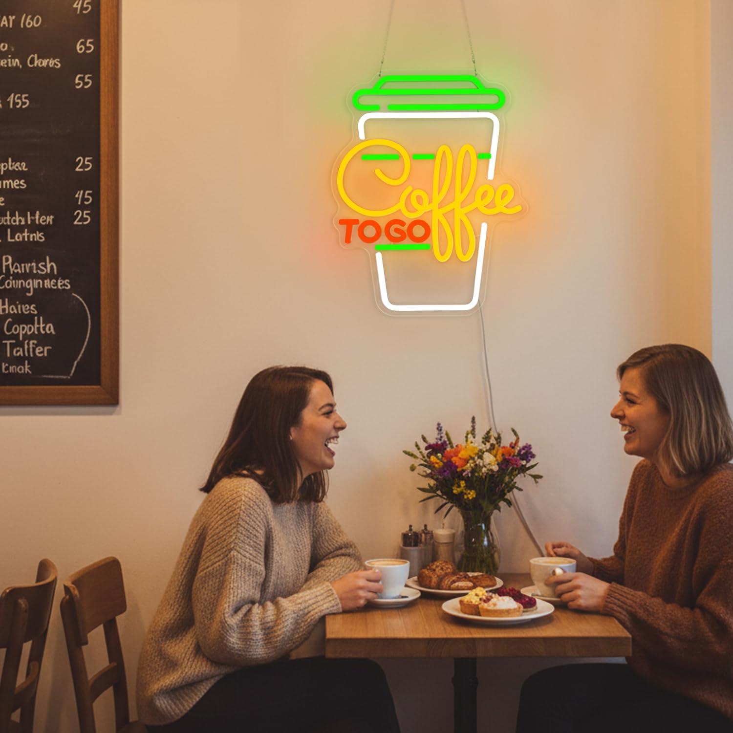 Coffee Neon Sign USB Dimmable  - Home Bar Signs incelemesi ve fiyatı