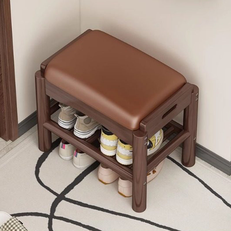 Modern Wood Foot Stool Shoe St - Home Bar Lounge incelemesi ve fiyatı