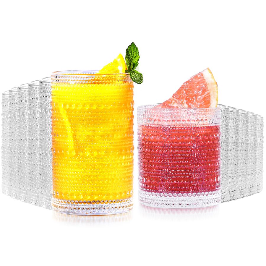 Vintage Hobnail Drinking Glass - Old Fashioned Glass incelemesi ve fiyatı
