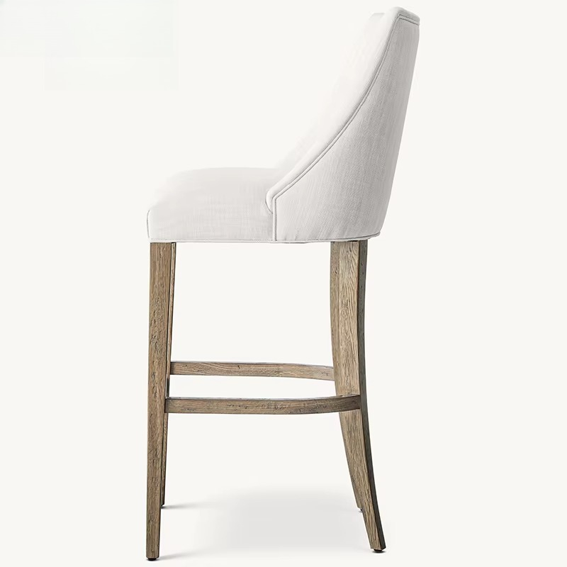 Light luxury solid wood bar ch - Home Bar Stools incelemesi ve fiyatı