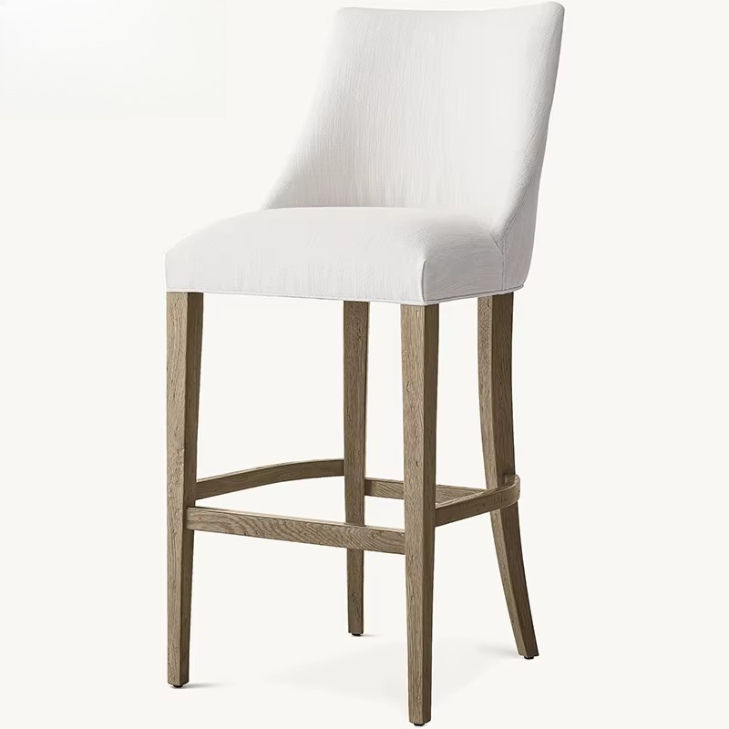 Light luxury solid wood bar ch - Home Bar Stools incelemesi ve fiyatı
