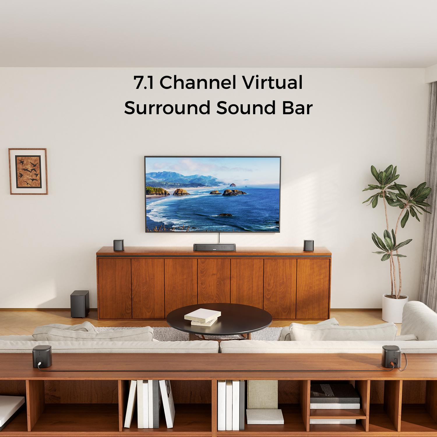 ULTIMEA 7.1 Channel Sound Bar  - Home Bar And Theater incelemesi ve fiyatı