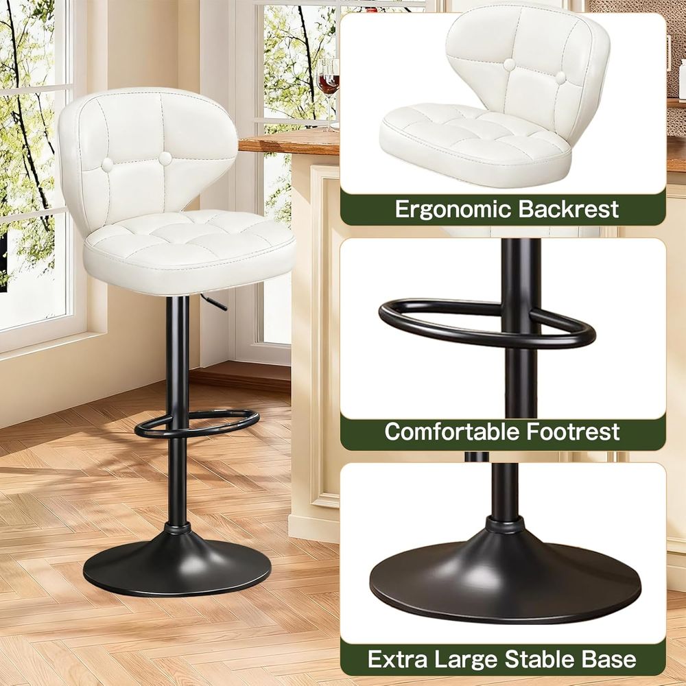 Bar Stools Set o 6, Adjustable - Home Bar And Counter incelemesi ve fiyatı