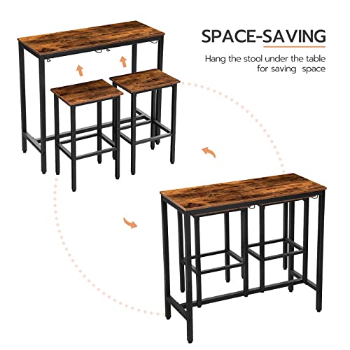 Industrial Bar Height Table Wi - Home Bar Stools incelemesi ve fiyatı