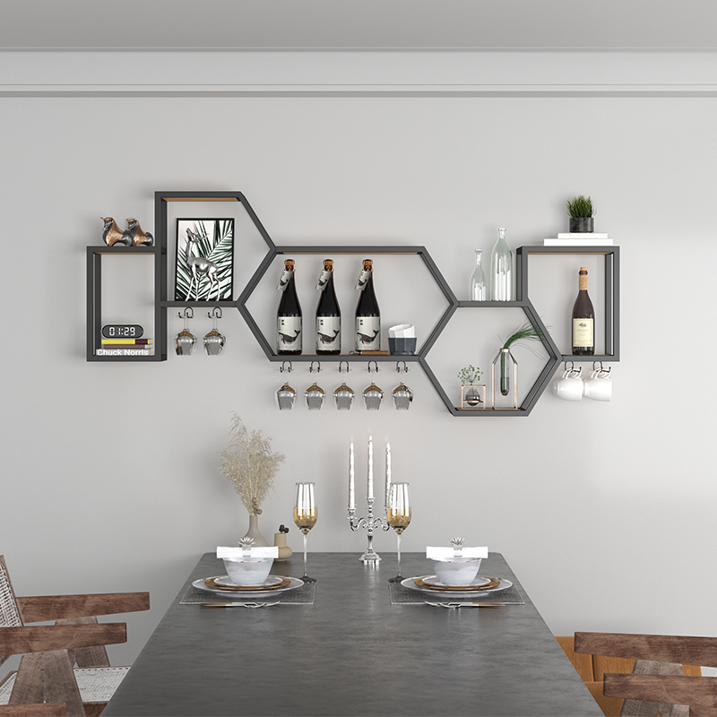 Designer Shelves Bar Cabinet L - Home Bar Shelf incelemesi ve fiyatı