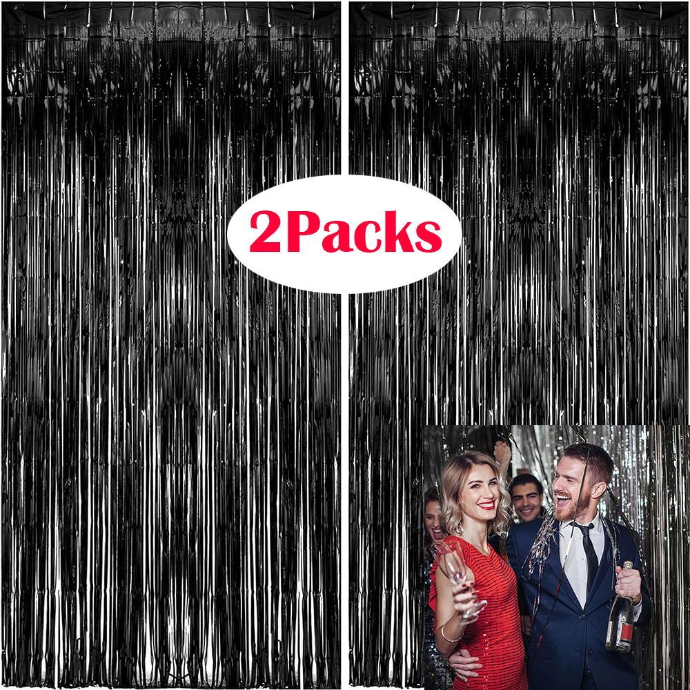 2Packs Black Metallic Tinsel F - Home Bargains incelemesi ve fiyatı