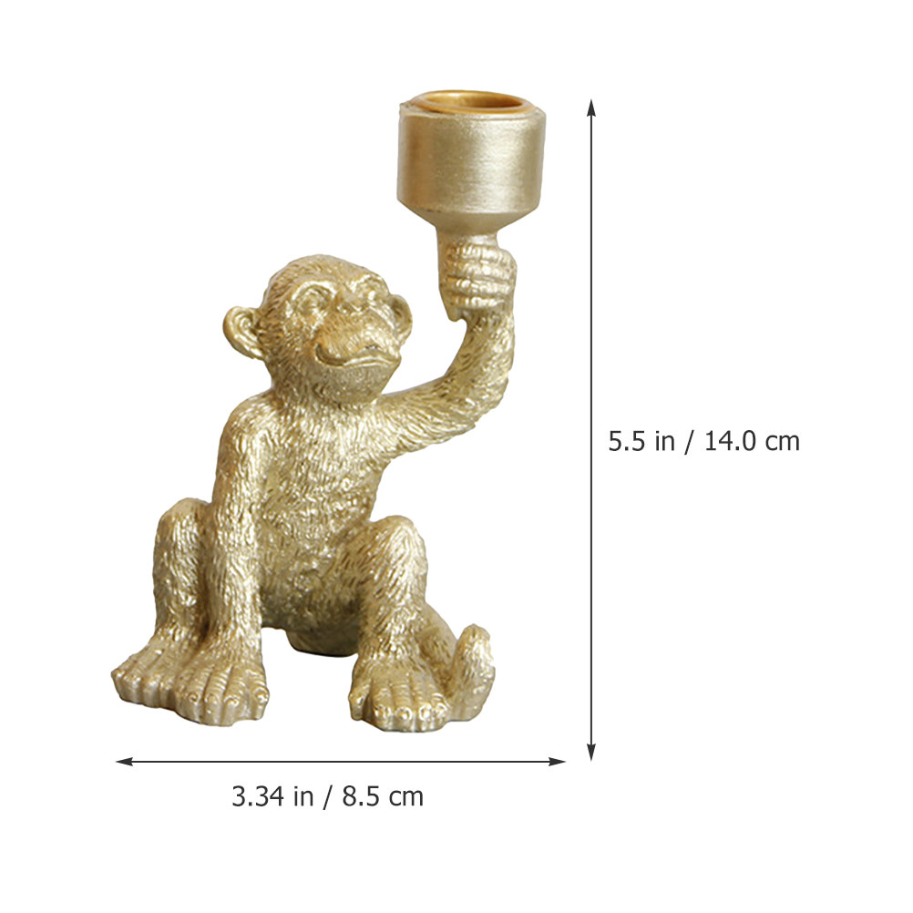 Resin Monkey Pillar Holder Des - Home Bar Stand incelemesi ve fiyatı