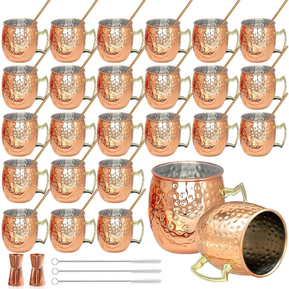 Moscow Mule Copper Mugs- Set o - Mule Copper Mug incelemesi ve fiyatı