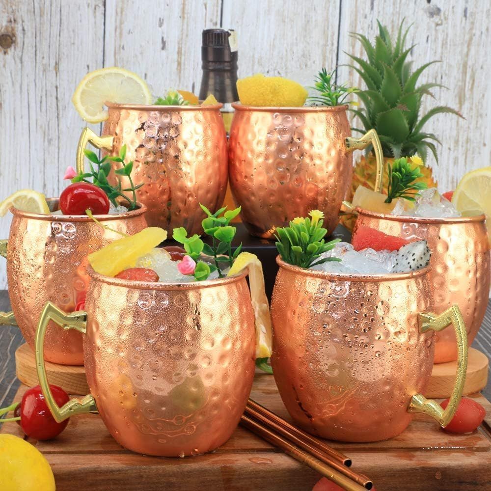 Moscow Mule Copper Mugs- Set o - Mule Copper Mug incelemesi ve fiyatı