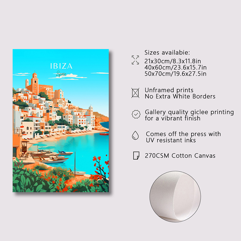 Spain Travel Poster Paris Gran - Home Barcelona incelemesi ve fiyatı
