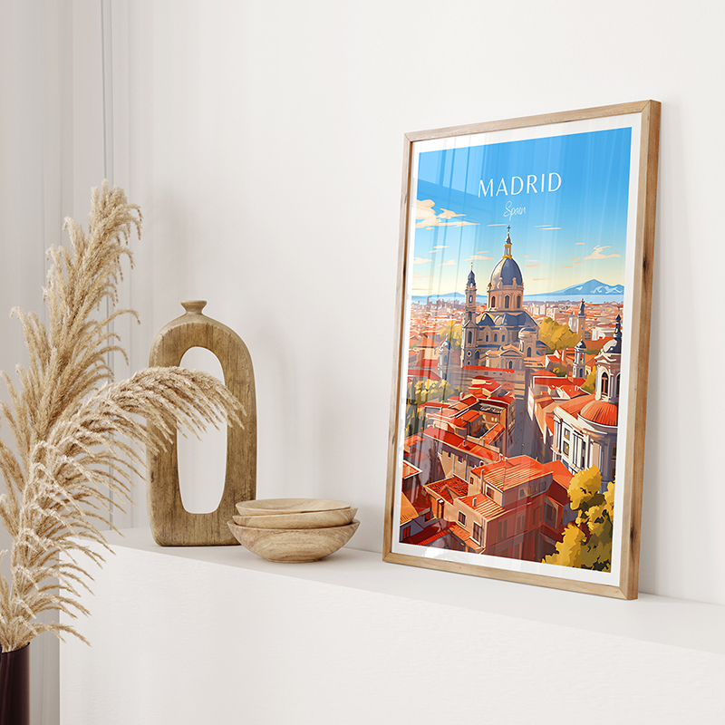 Spain Travel Poster Paris Gran - Home Barcelona incelemesi ve fiyatı