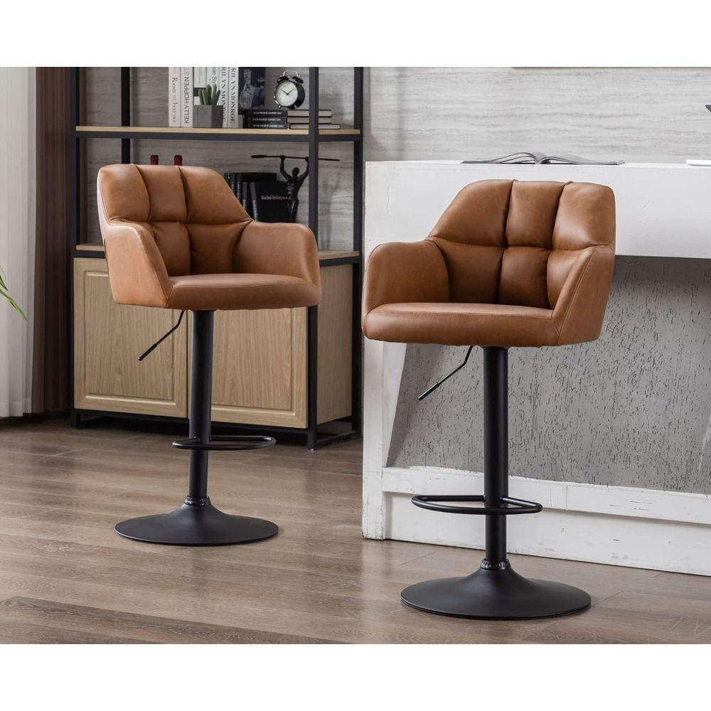 Set of 4 Adjustable Swivel Bar - Home Bar And Counter incelemesi ve fiyatı