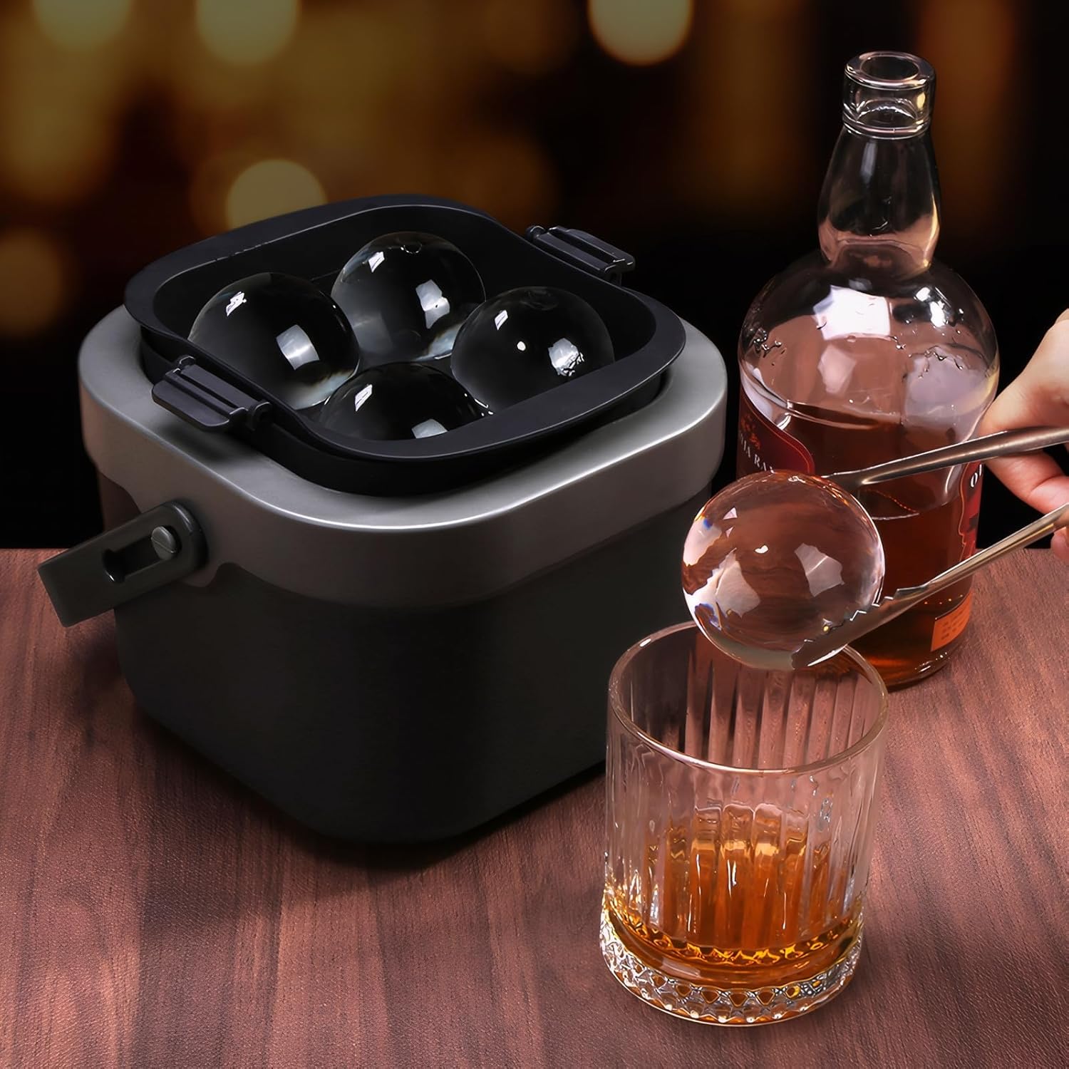 Crystal Clear Ice Ball Maker,  - Ice Mold Sphere incelemesi ve fiyatı