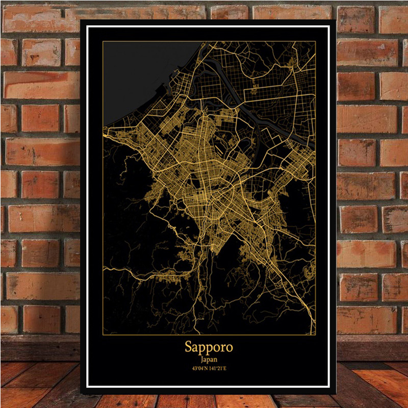 Poster Prints Amsterdam Tokyo  - Home Barcelona incelemesi ve fiyatı