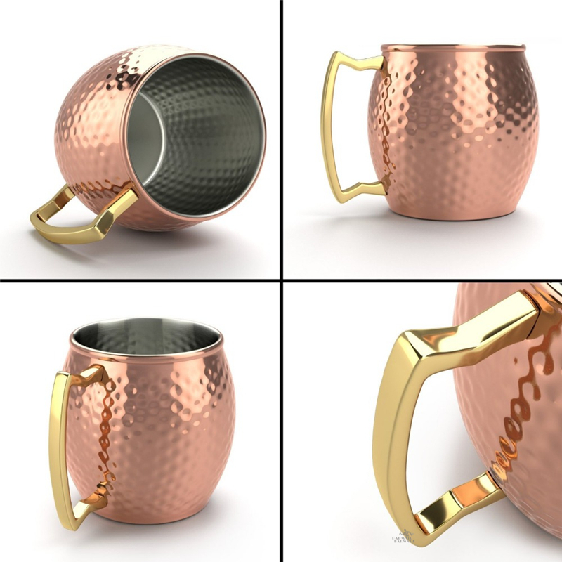1pcs 550ml Moscow Mule Copper  - Mule Copper Mug incelemesi ve fiyatı