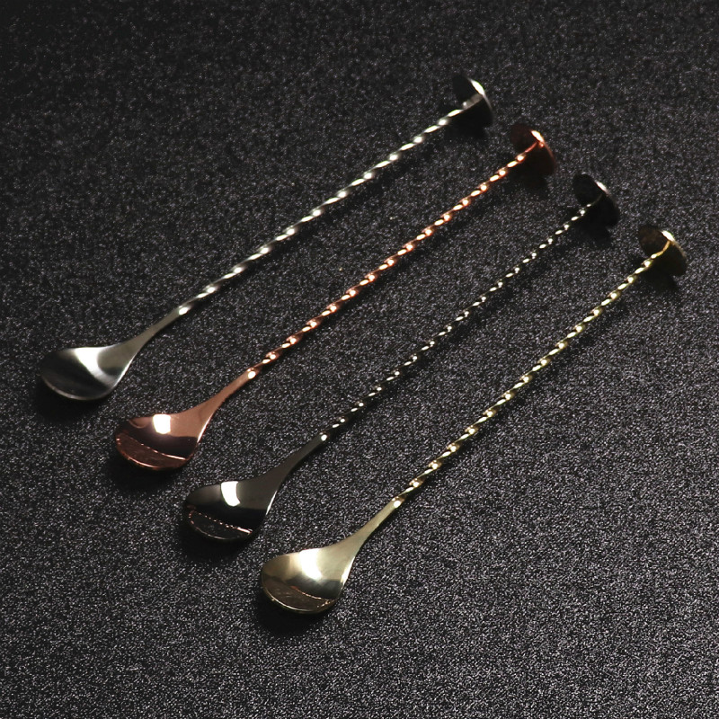 Stainless Steel Cocktail Bar S - Bar Spoon Twisted incelemesi ve fiyatı