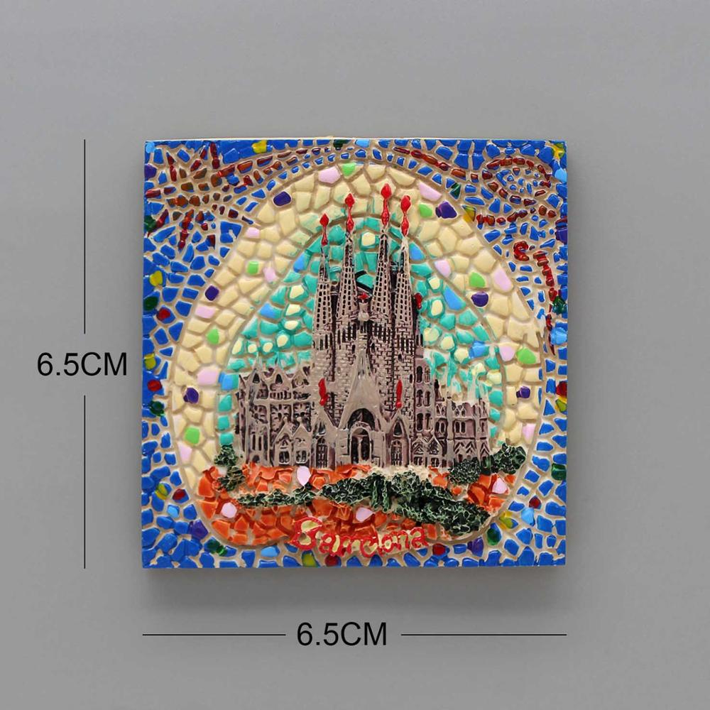fridge magnets Barcelona mosai - Home Barcelona incelemesi ve fiyatı