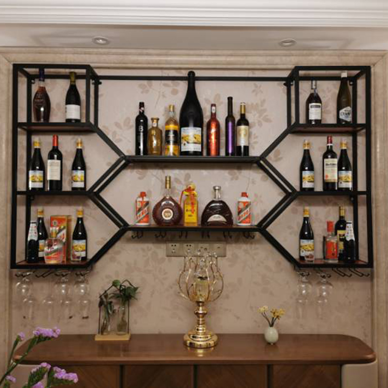 Metal Shelves Wine Cabinet Liv - Home Bar Shelf incelemesi ve fiyatı