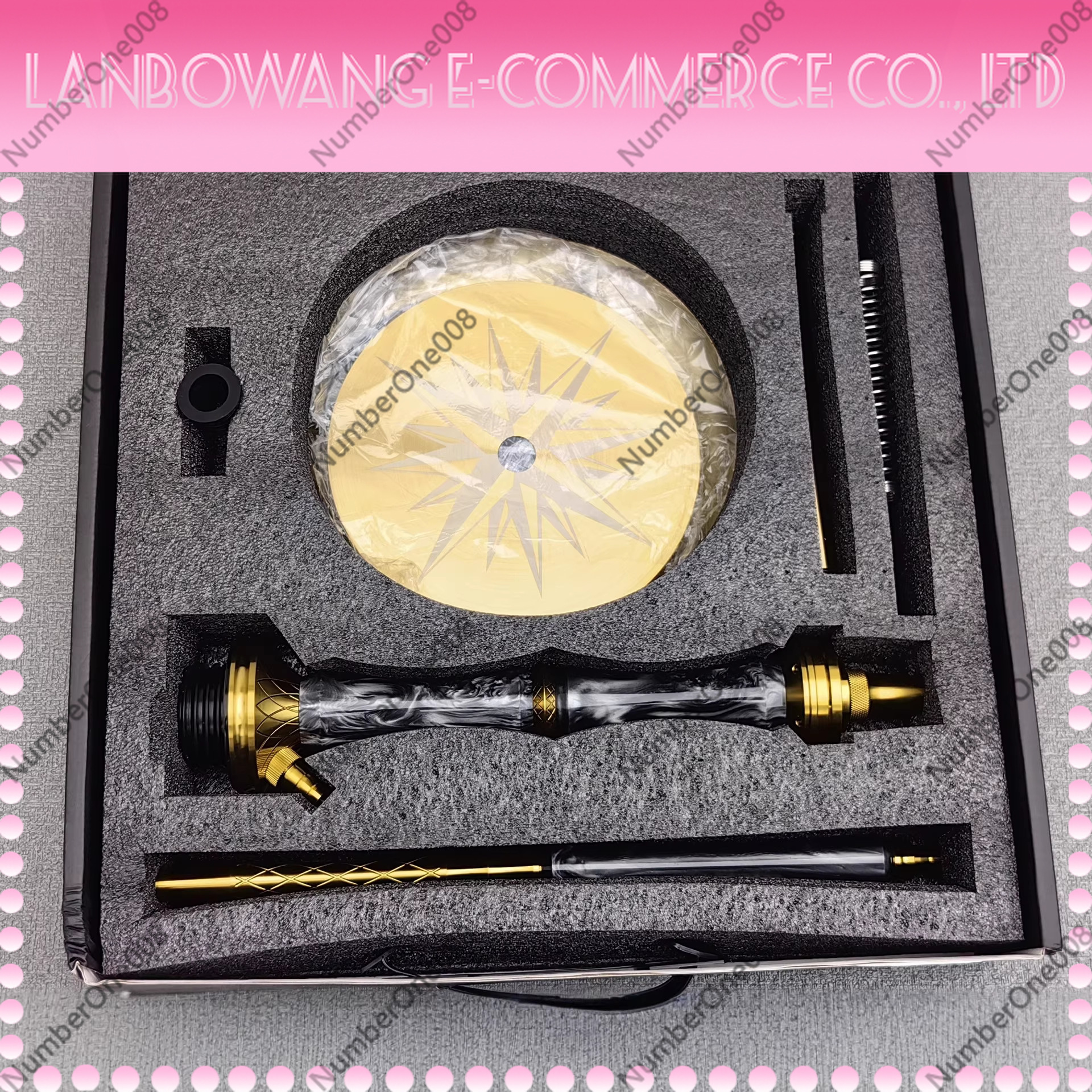 Stainless Steel Hookah Set Pea - Home Bar Lounge incelemesi ve fiyatı