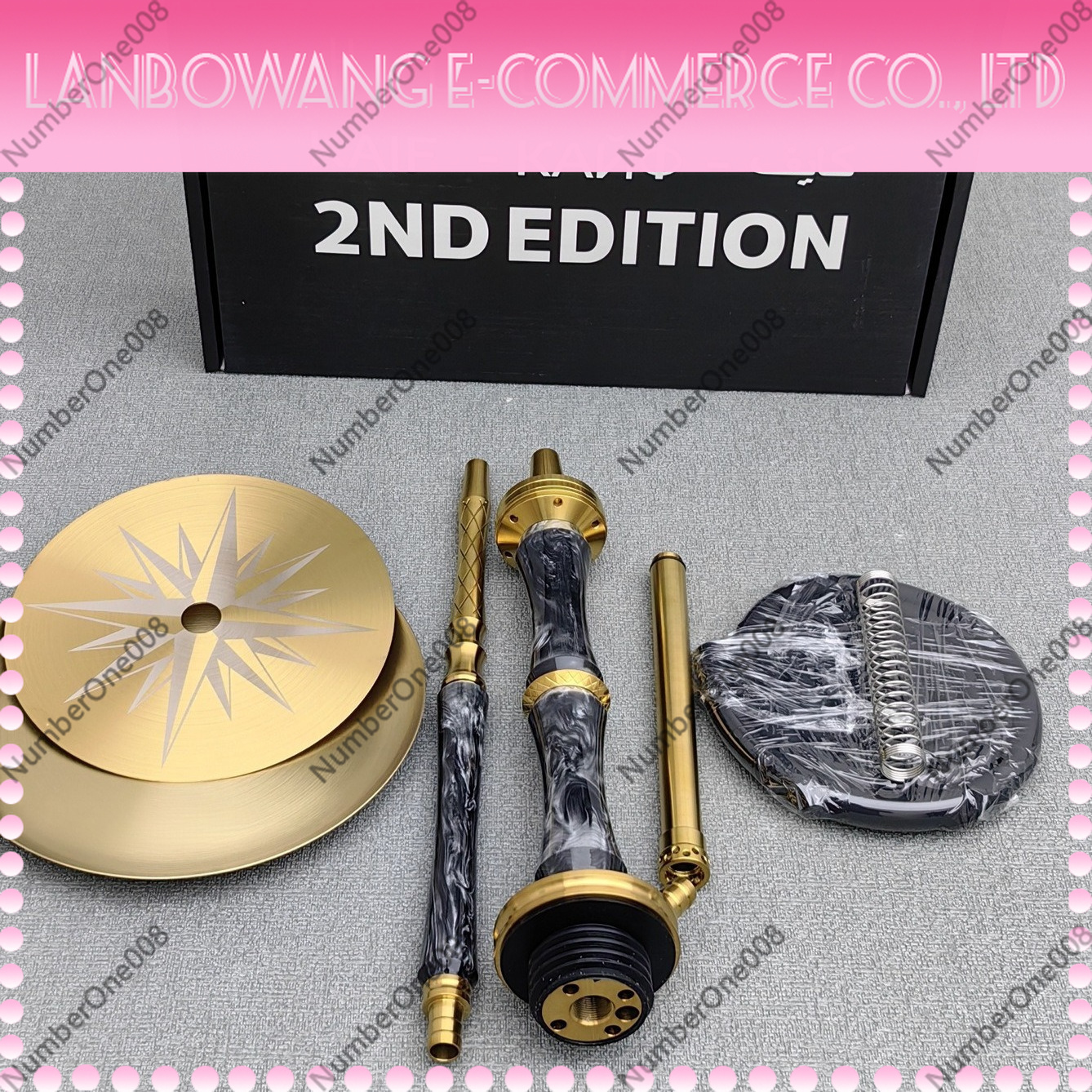 Stainless Steel Hookah Set Pea - Home Bar Lounge incelemesi ve fiyatı