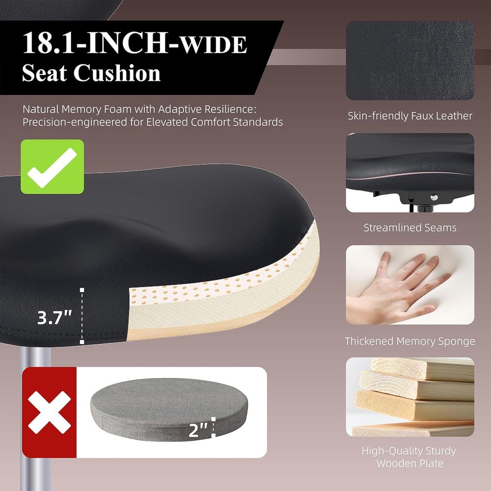 Ergonomic Swivel Chair with Lu - Home Bar Stools incelemesi ve fiyatı