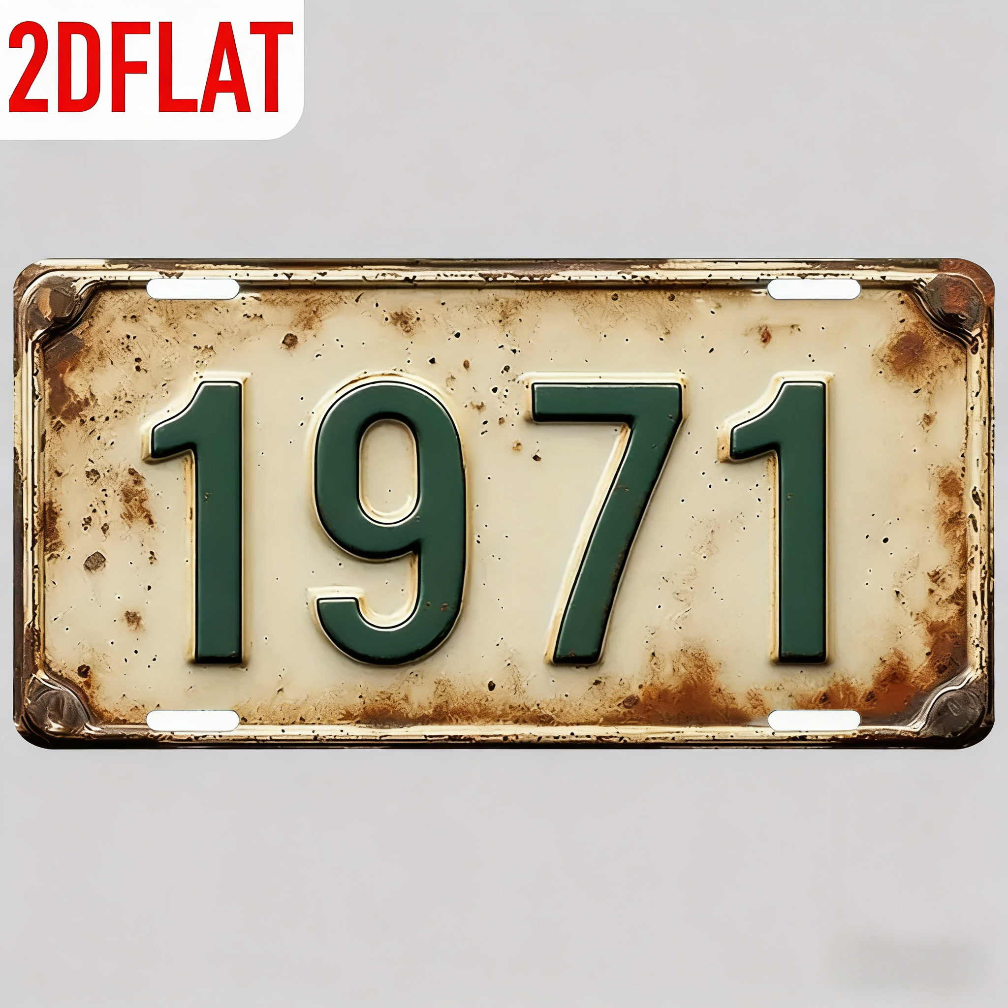 2D Flat Design - Vintage Metal - Home Bar Cafe incelemesi ve fiyatı
