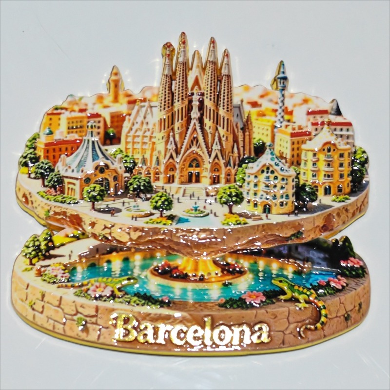 Spain Metal Fridge Magnets Bar - Home Barcelona incelemesi ve fiyatı