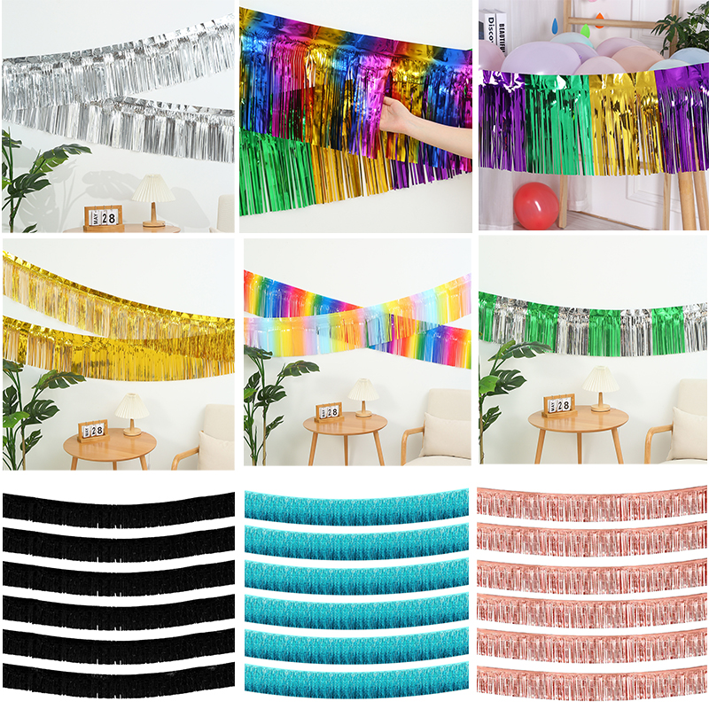 30x300CM Foil Fringe Garland S - Home Bargains incelemesi ve fiyatı