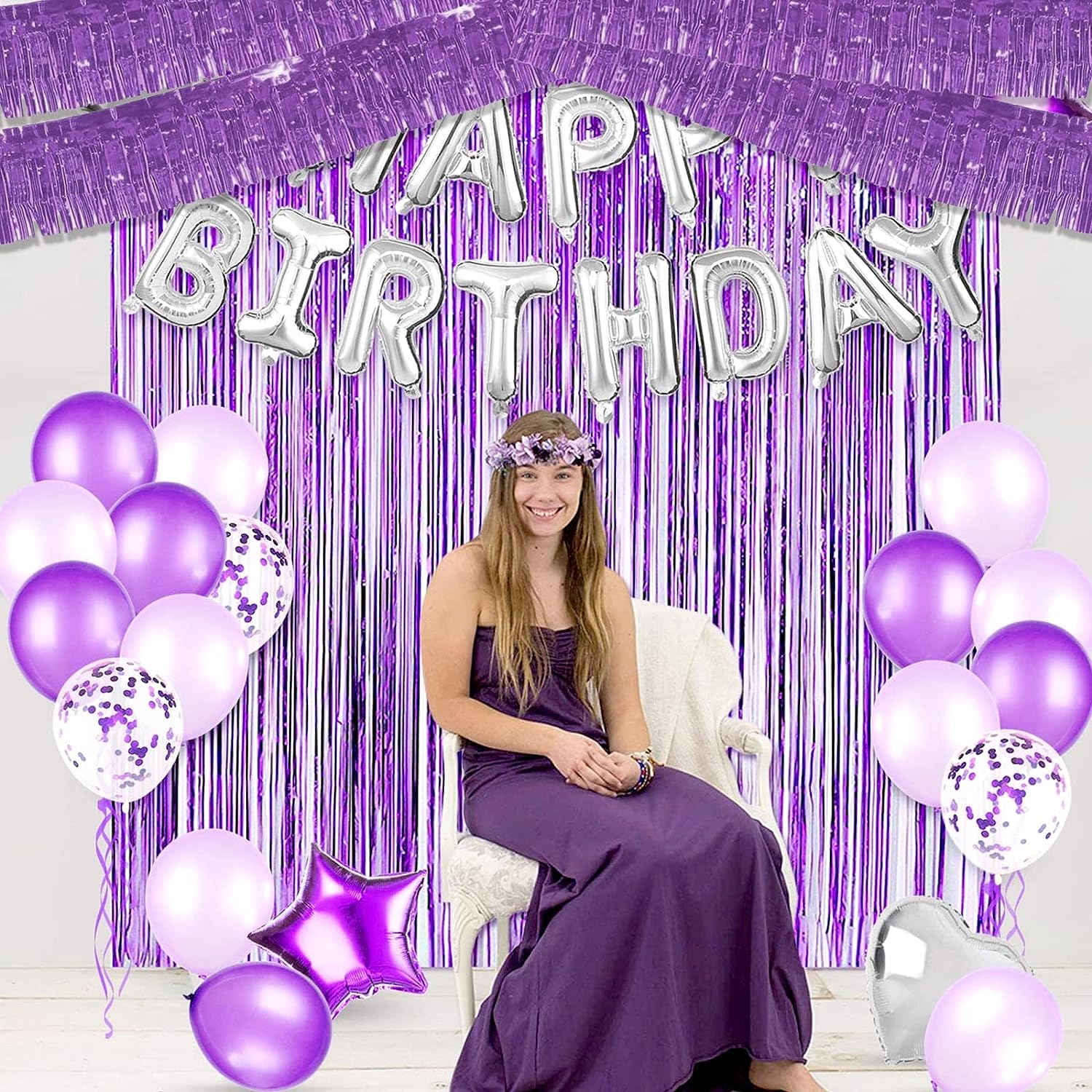 30x300CM Foil Fringe Garland S - Home Bargains incelemesi ve fiyatı