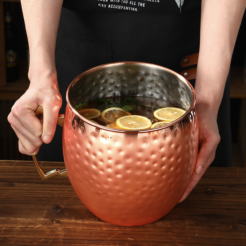 Giant Hammered Moscow Mule Mug - Mule Copper Mug incelemesi ve fiyatı