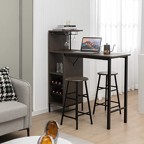 3-Piece Industrial Bar Set: Br - Home Bar And Counter incelemesi ve fiyatı