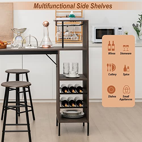 3-Piece Industrial Bar Set: Br - Home Bar And Counter incelemesi ve fiyatı