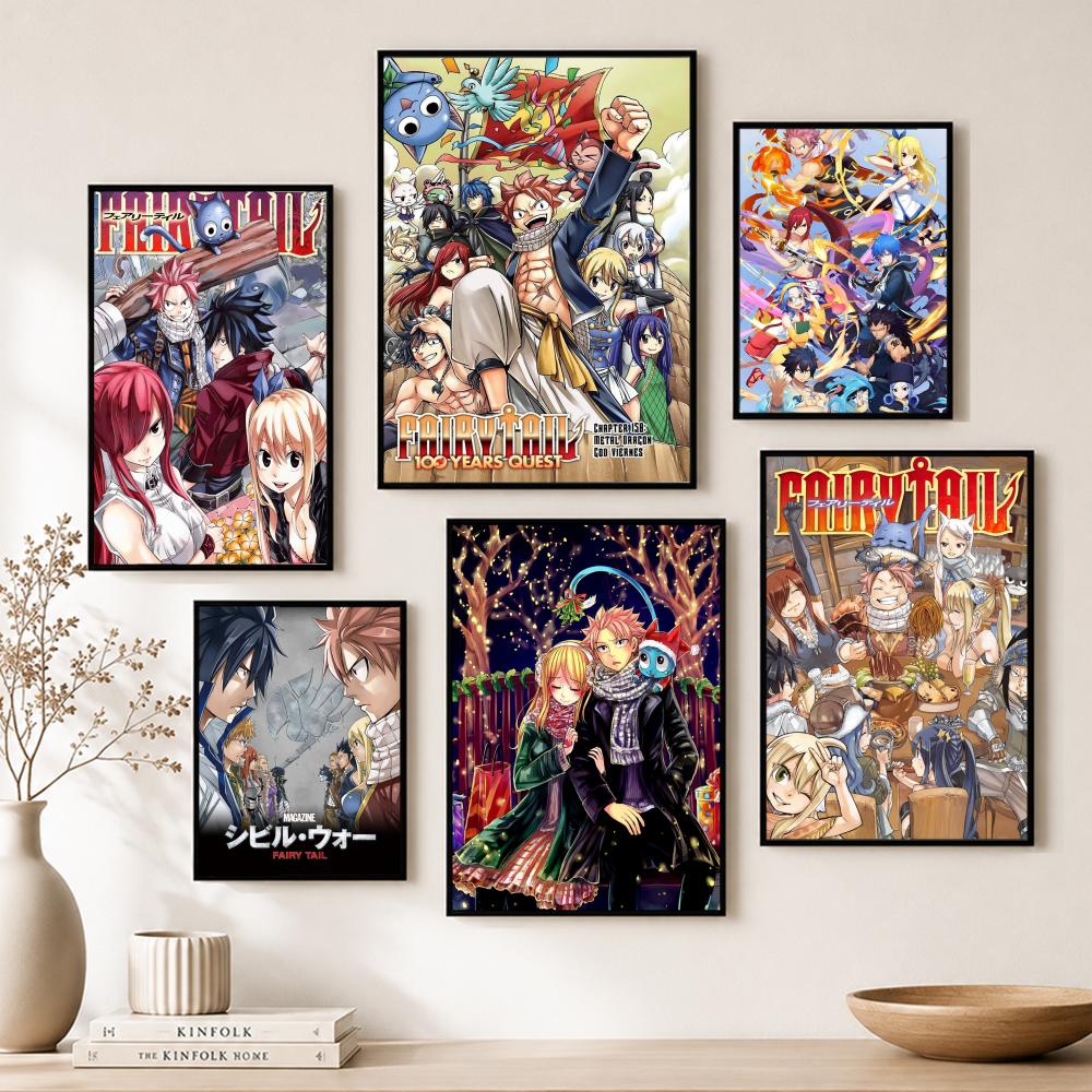 Shonen Fairy Tail Poster Paper - Home Bar And Theater incelemesi ve fiyatı