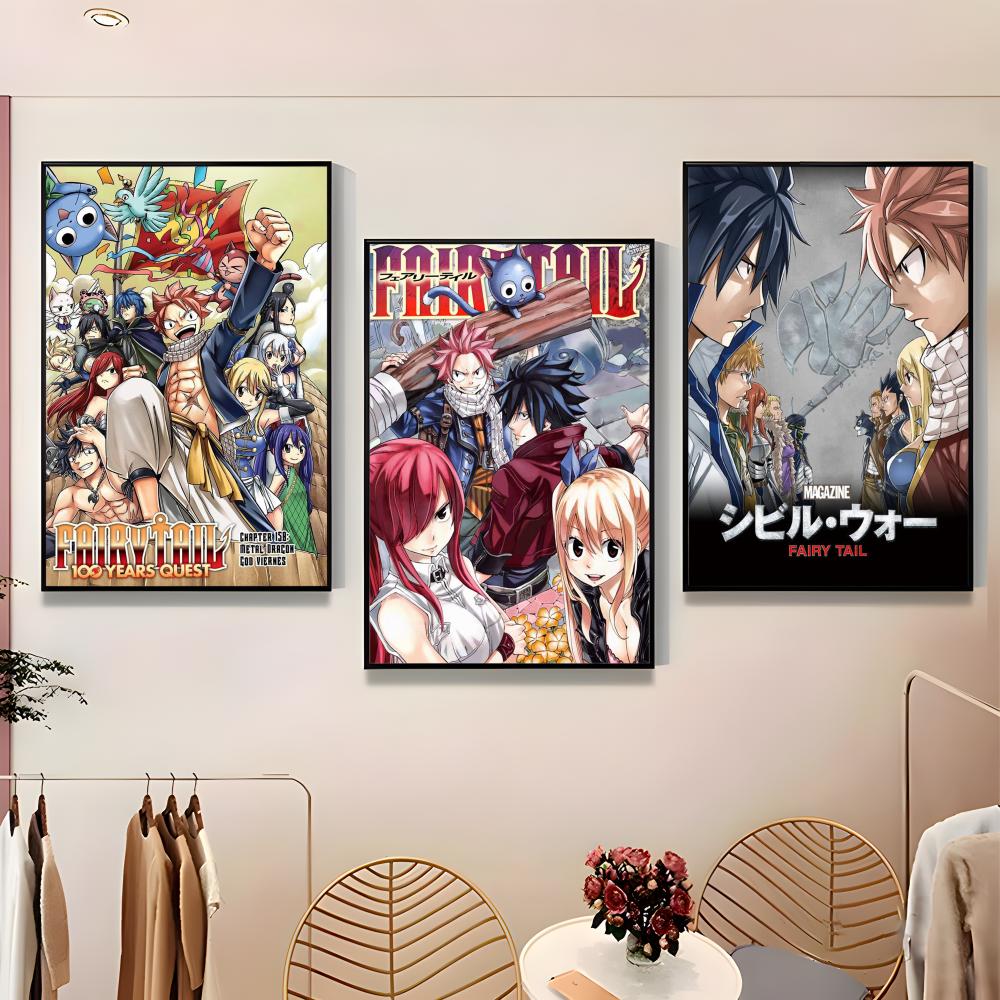 Shonen Fairy Tail Poster Paper - Home Bar And Theater incelemesi ve fiyatı