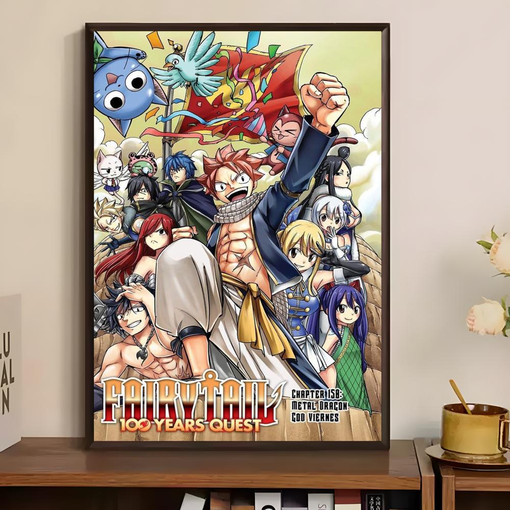 Shonen Fairy Tail Poster Paper - Home Bar And Theater incelemesi ve fiyatı