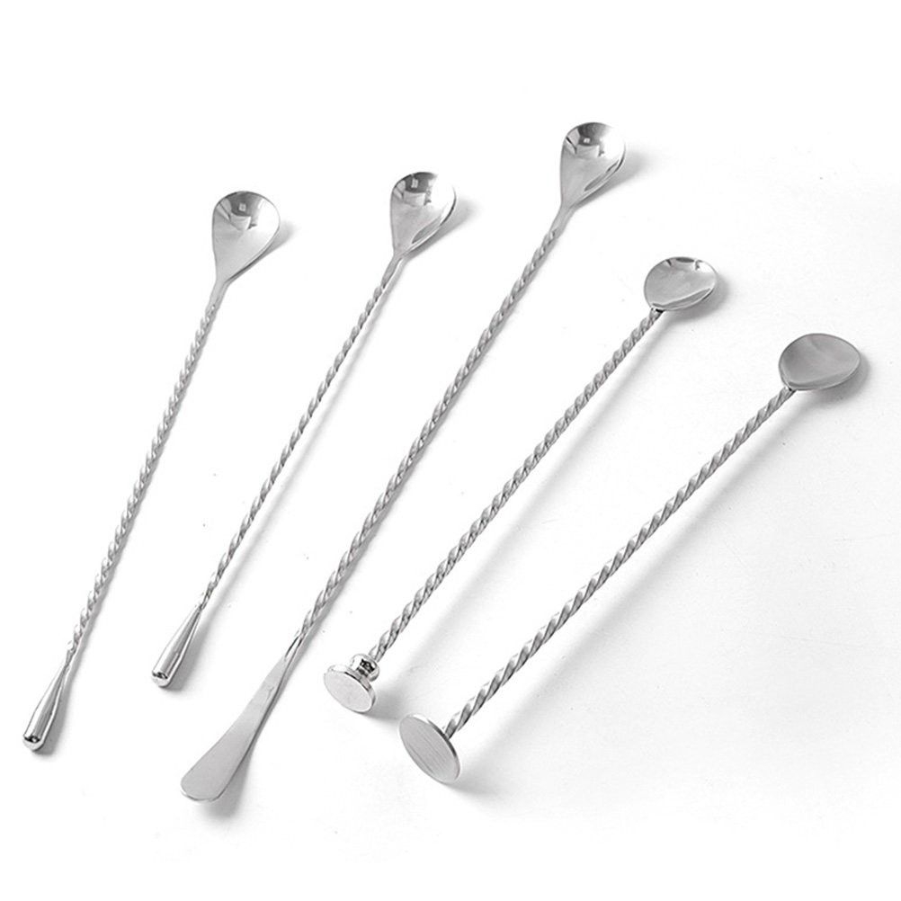 Stainless Steel Cocktail Spoon - Bar Spoon Twisted incelemesi ve fiyatı